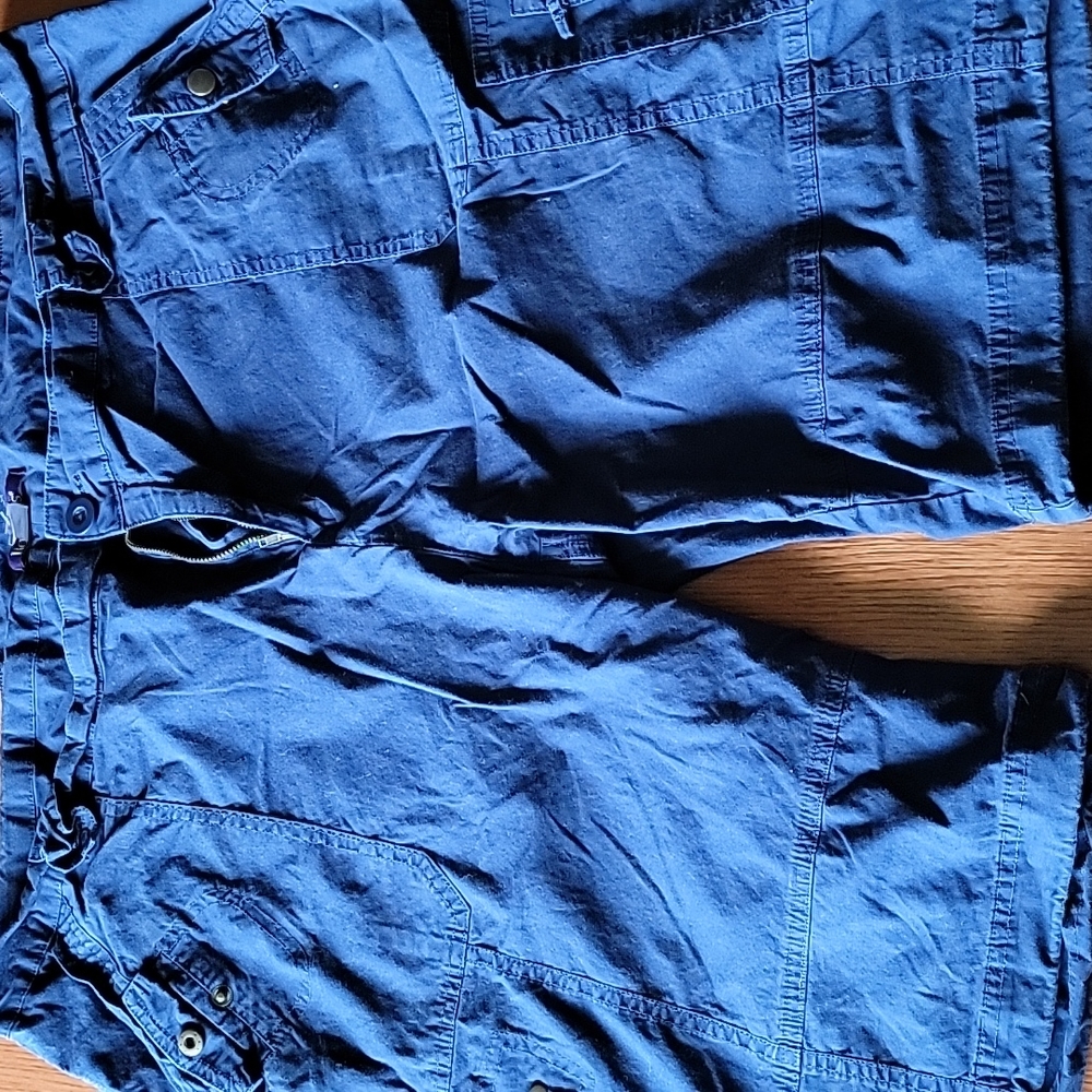 Navy blue shorts